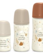 Suavinex Wonderland SX Pro Physiological Anti-Colic kojenecká láhev S Slow Flow 0 m+ Cream 1 ks