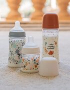 Suavinex Wonderland SX Pro Physiological Anti-Colic kojenecká láhev S Slow Flow 0 m+ Cream 1 ks
