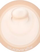 Suavinex Zero Zero Bottle Teat savička na láhev A Adaptable Flow 2 ks