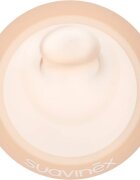Suavinex Zero Zero Bottle Teat savička na láhev S Slow Flow 0 m+ 2 ks