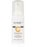 SUNEWMED+ Active Foaming Cleanser Face and Eye Makeup Removal čisticí a odličovací pěna s vitaminem C 40 ml