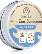 Suntribe Mini Zinc Sunscreen minerální ochranný krém na obličej a tělo SPF 50 Ocean Blue 15 g