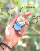 Suntribe Mini Zinc Sunscreen minerální ochranný krém na obličej a tělo SPF 50 Ocean Blue 15 g