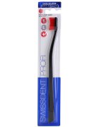 Swissdent Profi Colours Single zubní kartáček soft - medium Black & Red 1 ks