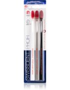 Swissdent Profi Colours zubní kartáčky soft - medium 3 ks
