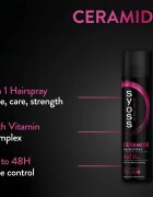 Syoss Ceramide Hairspray lak na vlasy s extra silnou fixací 300 ml
