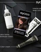 Syoss Color Metallic Collection permanentní barva na vlasy odstín 3-89 Kávově bronzový 1 ks