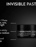 Syoss Invisible Hold transparentní stylingová pasta pro středně silnou fixaci 100 ml