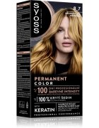 Syoss Permanent Color permanentní barva na vlasy odstín 8_7 Medově plavý 1 ks