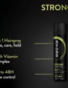 Syoss Strong Hold Hairspray silně tužicí lak na vlasy 3 v 1 300 ml