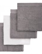 T-Tomi BIO Bamboo Baby Washcloths mycí žínka Grey 25 x 25 cm 4 ks