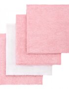 T-Tomi BIO Bamboo Baby Washcloths mycí žínka Pink 25 x 25 cm 4 ks