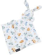 T-Tomi BIO Muslin Cuddle Cloth usínáček Traffic 1 ks