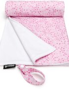 T-Tomi Changing Pad Pink Dots pratelná přebalovací podložka 50 x 70 cm 1 ks