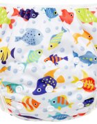 T-Tomi Diaper Swimwear Blue Fish pratelné plenkové plavky 5 - 15 kg 1 ks