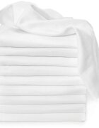 T-Tomi TETRA Cloth Diapers EXCLUSIVE COLLECTION White látkové pleny White 70x70 cm 10 ks