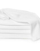 T-Tomi TETRA Cloth Diapers EXCLUSIVE COLLECTION White látkové pleny White 70x70 cm 5 ks