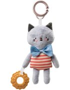 Taf Toys Activity Toy Clara the Cat kontrastní závěsná hračka s kousátkem 0 m+ 1 ks