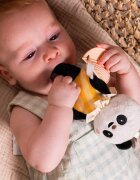 Taf Toys Activity Toy Pamela the Panda kontrastní závěsná hračka s kousátkem 1 ks
