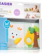 Taf Toys Book kontrastní edukativní knížka pro děti od narození 1 ks