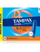 Tampax Pearl Compak Super Plus tampony s aplikátorem 36 ks