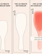 Tangle Teezer Large Ultimate Detangler Peachy Glow kartáč na vlasy 1 ks