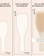 Tangle Teezer Large Ultimate Detangler Vanilla velký plochý kartáč na mokré vlasy Vanilla 1 ks