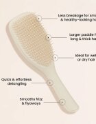 Tangle Teezer Large Ultimate Detangler Vanilla velký plochý kartáč na mokré vlasy Vanilla 1 ks