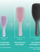Tangle Teezer Mini Ultimate Detangler Salmon Pink Apricot kartáč na vlasy 1 ks