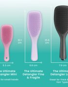 Tangle Teezer The Ultimate Detangler Fine & Fragile plochý kartáč pro křehké vlasy Hypnotic Heather 1 ks