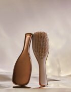 Tangle Teezer Ultimate Detangler Chrome plochý kartáč na rovné a kudrnaté vlasy Chocolate Bronze 1 ks