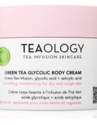 Teaology Green Tea Glycolic Body Cream hydratační tělový krém s vyhlazujícím efektem 260 ml