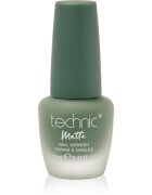 Technic Cosmetics Matte Nail Varnish dlouhotrvající lak na nehty s matným efektem odstín Green Whit Envy 12 ml