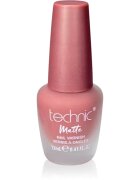 Technic Cosmetics Matte Nail Varnish dlouhotrvající lak na nehty s matným efektem odstín Starkers 12 ml