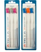 TELLO 3940 Medium 3pack zubní kartáček 3 ks