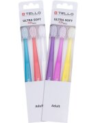 TELLO 6240 Ultra Soft 3pack zubní kartáček 3 ks