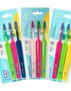 TePe Colour Soft zubní kartáčky soft 3 ks