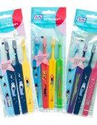TePe Kids Extra Soft zubní kartáčky extra soft pro děti 4 ks