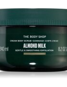 The Body Shop Almond Milk Body Scrub krémový peeling s mandlovým mlékem 240 ml
