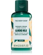 The Body Shop Almond Milk Shower Cream krémový sprchový gel s mandlovým mlékem 60 ml