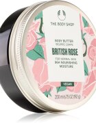The Body Shop British Rose Body Butter tělové máslo s vůní růží 200 ml
