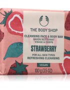 The Body Shop Strawberry Soap přírodní tuhé mýdlo 100 g