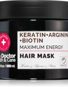 The Doctor Keratin + Arginine + Biotin Maximum Energy keratinová maska na vlasy 295 ml