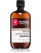 The Doctor Keratin + Arginine + Biotin Maximum Energy keratinový šampon pro posílení a lesk vlasů 355 ml