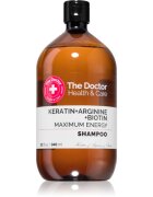 The Doctor Keratin + Arginine + Biotin Maximum Energy keratinový šampon pro posílení a lesk vlasů 946 ml