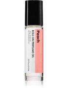 The Library of Fragrance Peach tělový olej roll-on unisex 10 ml