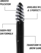 theBalm It's a Brow Time Brow Gel gel na obočí odstín Dark Brown 3.6 ml