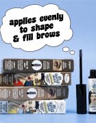 theBalm It's a Brow Time Brow Gel gel na obočí odstín Dark Brown 3.6 ml