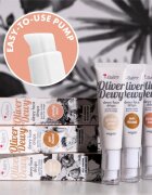 theBalm Oliver Dewy Face Drops tekutý rozjasňovač odstín Golden Glow 28 ml