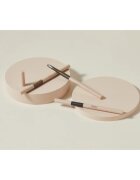 thim Artist Touch Brow Duo oboustranná tužka na obočí s kartáčkem odstín 03 Black Brown 0.6 g